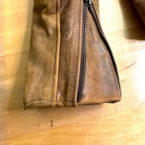 Schott Men’s Leather Jacket Large - Picture 9 of 12